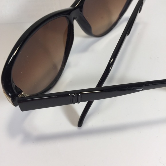 Vtg 80’s Black Spy Gradient Tint Sunglasses main image 4